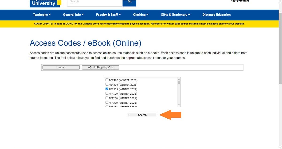 TMU Access Code/eBook Buying Guide