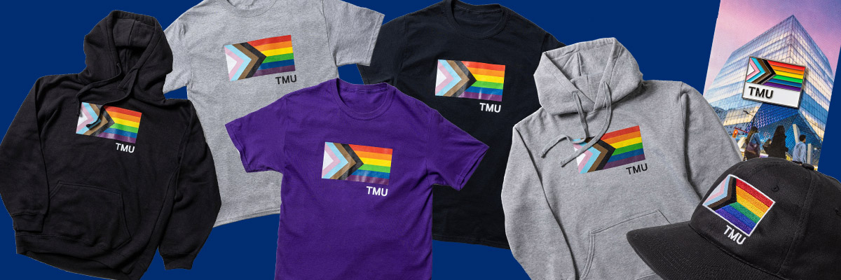 Celebrate Pride with TMU apparel