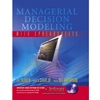 MANAGERIAL DECISIION MODELLING WITH CD ROM