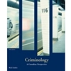 CRIMINOLOGY A CANADIAN PERSPECTIVE