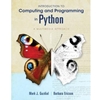 INTRODUCTION TO COMPUTING & PROGRAMMING IN PYTHON