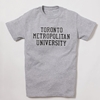 TMU Varsity Full Name T-Shirt - Grey