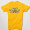TMU Varsity Full Name T-Shirt - Yellow