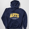 Navy Hoodie with Arts Logo