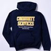 Navy Hoodie with Community Service Logo