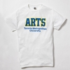 White T-Shirt with Arts Logo