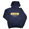 Navy Hoodie with Architecture Logo