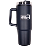 TMU 30 Oz. Tumbler w/ Handle & Straw - Navy