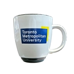 TMU Mug White with Black Rim