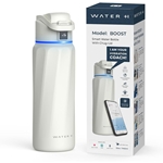 WaterH +1 Boost Water Bottle - White