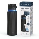 WaterH +1 Boost Water Bottle - Black