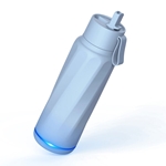 WaterH +1 Vita Smart Water Bottle - Seashell Blue