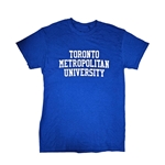 TMU Varsity Full Name T-Shirt - Royal Blue