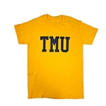 TMU Athletic T-Shirt w/ TMU Logo - Gold