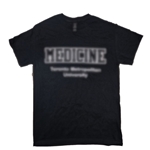 Black T-Shirt with Medicine Logo