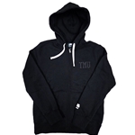 TMU Roots Full Zip Hoodie - Black