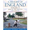 HISTORY OF ENGLAND 1688 TO THE PRESENT VOL.2