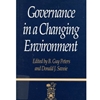 GOVERNANCE IN A CHANGING ENVIRONMENT