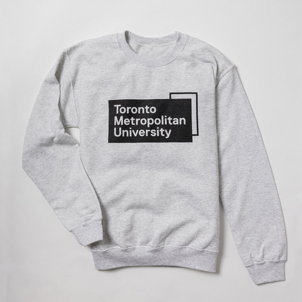 Toronto Metropolitan University Campus Store - Grey Sweatshirt