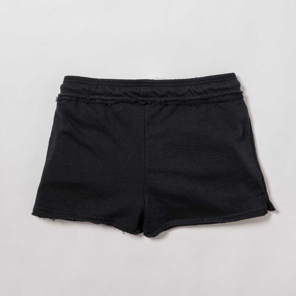 Toronto Metropolitan University Campus Store - Black Short Shorts with  White TMU on Leg