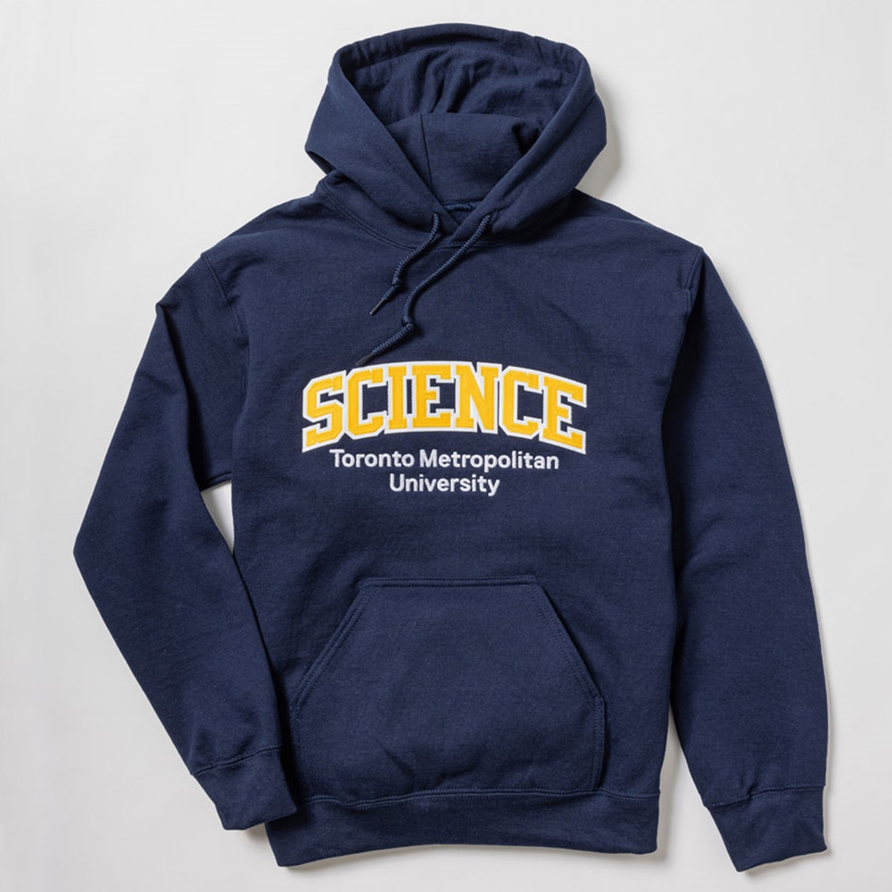 Toronto Metropolitan University Campus Store - Blue Hoodie with