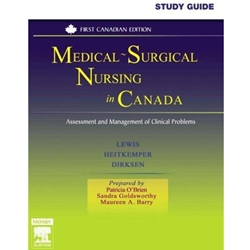 MEDICAL SURGICAL NURSING IN CANADA STUDY GUIDE