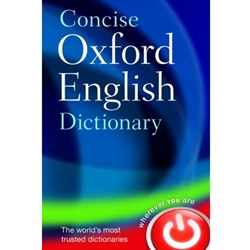 CONCISE OXFORD ENGLISH DICTIONARY REVISED ED.