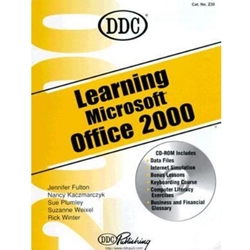Toronto Metropolitan University Campus Store - LEARNING MICROSOFT OFFICE  2000 WITH CD-ROM