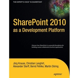 SHAREPOINT 2010 AS A DEVELOPMENT PLATFORM