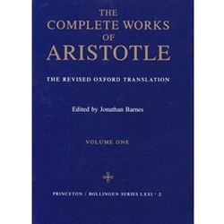 COMPLETE WORKS OF ARISTOTLE EDITED BARNES