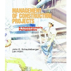 MANAGEMENT OF CONSTRUCTION PROJECTS