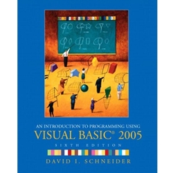 INTRODUCTION TO PROGRAMMING USING VISUAL BASIC.NET