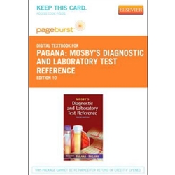 E-BOOK PAGEBURST FOR MOSBY DX & LAB TEST REFERENCE