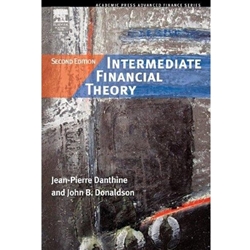 INTERMEDIATE FINANCIAL THEORY