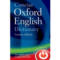 CONCISE OXFORD ENGLISH DICTIONARY LUXURY EDITION