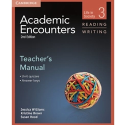 Academic Encounters Level 3 Teacher's Manual Reading and Writing: Life in Society