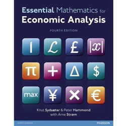 ESSENTIAL MATHEMATICS FOR ECONOMICS ANALYSIS WITH MYMATHLAB GLOBAL ACCESS CARD PK