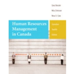 HUMAN RESOURCES MANAGEMENT IN CANADA CAN.ED. WITH MYMANAGEMENT LAB ACCESS CARD PK