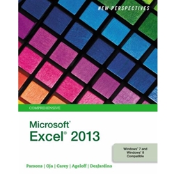 NEW PERSPECTIVES MICROSOFT EXCEL 2013 COMPREHENSIVE