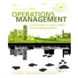 OPERATIONS MANAGEMENT: SUSTAINABILITY AND SUPPLY CHAIN MANAGEMENT, PLUS NEW MYOMLAB WITH PEARSON ETEXT -- ACCESS CARD PACKAGE