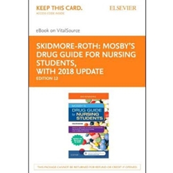 STANDALONE PAGEBURST E-BOOK ON VITALSOURCE CARD FOR MOSBY'S DRUG GUIDE FOR NURSING STUDNETS