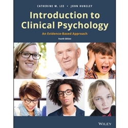 Order Online Wiley E-Text for Introduction to Clinical Psychology CAN. ED.