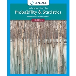Introduction to Probability and Statistics (Cengage)