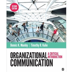 Organizational Communication: A Critical Introduction