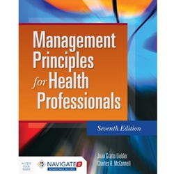 MANAGEMENT PRINCIPLES FOR HEALTH PROFESSIONALS