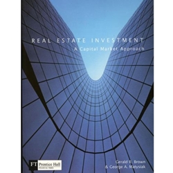 REAL ESTATE INVESTMENT: A CAPITAL MARKET APPROACH