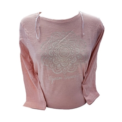 Female Tee Quarter Sleeve w/ Imp. Logo - Cameo Pink
