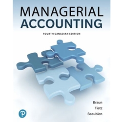 Order Online Mylab Accounting With Pearson Etext -- Standalone Access Card -- For Managerial Accounting, Fourth Canadian Edition