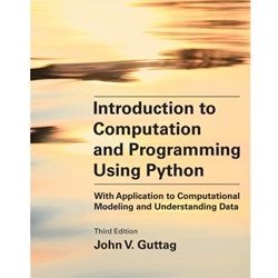 INTRODUCTION TO COMPUTATION AND PROGRAMMING USING PYTHON