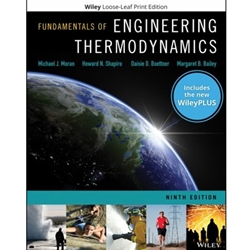 Fundamentals Of Engineering Thermodynamics Wileyplus Next Gen W/ LL Set Single Semester